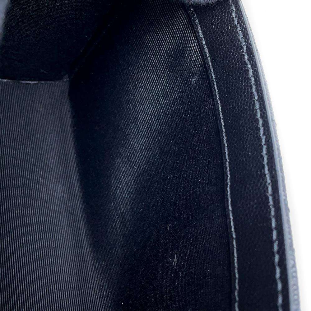 Saint Laurent Paris Chain Shoulder Bag Envelope Black - Picture 6 of 9